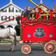 Illustration for article titled Super Bowl Packs Up, Leaves Town In 40-Wagon Train